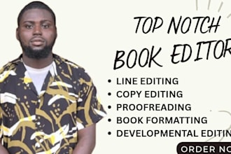 proofread line edit your fantasy novel horror thriller short story book editor