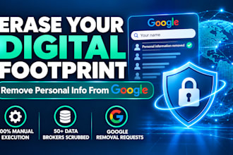 completely erase your digital footprint and remove personal info from google