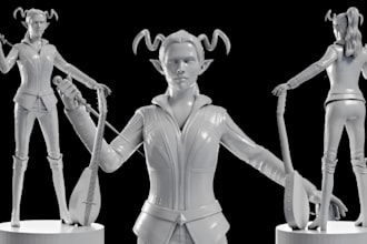 create custom 3d models and stl files for 3d printing