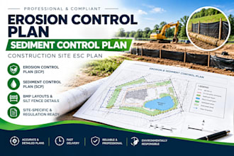 erosion control plan sediment control plan esc plan
