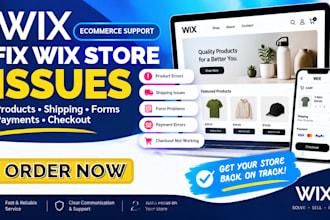 fix wix ecommerce store product shipping and checkout issues