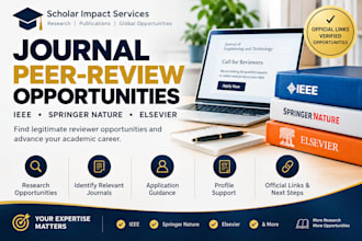 research ieee springer elsevier journal peer review opportunities