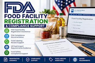 assist with fda food facility registration and compliance