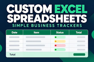 create a custom excel spreadsheet for your small business