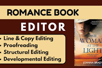 developmentally edit your contemporary romance, dark romance, romantasy editor