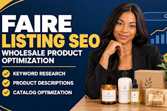 do faire listing SEO and wholesale product optimization