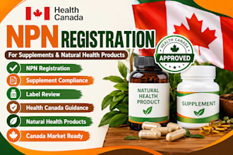 do health canada npn registration, supplement compliance and label review