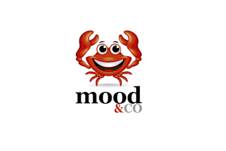 design crab mascot bio hacking beverage company logo