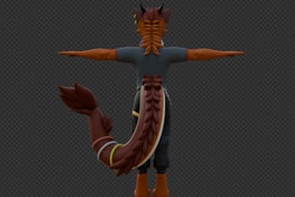 create custom furry vrchat avatar