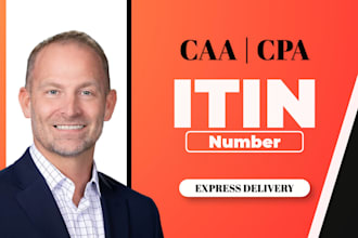 get your tax id irs itin number or itin renewal as irs caa