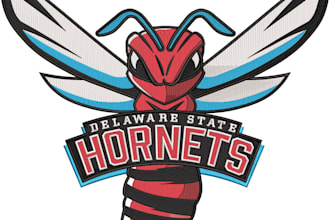 convert your logo to dst,exp using wilcom fast embroidery digitizing service