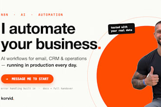 build a custom n8n automation workflow