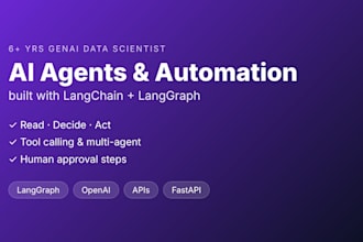 build ai agents and automation workflows with langchain and langgraph