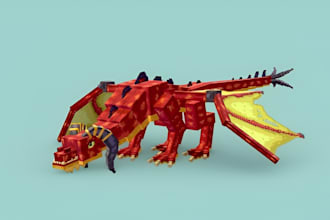create custom minecraft blockbench model, mob and creature
