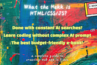 end your ai search hassle learn HTML CSS js and create app in 5 min