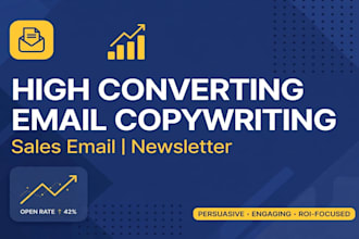 write high converting sales email copy that boosts sales