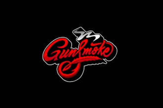 design gun smoked cannabis hemp logo