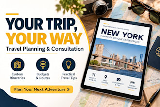 plan your trip with a custom travel itinerary