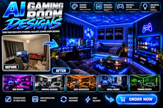 create you gaming room designs for your elite gaming experience