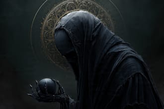 a dark art illustration