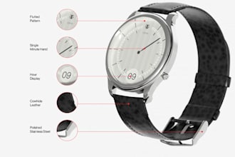 design a realistic 3d watch model, luxury wristwatch and product render