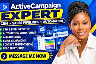 setup activecampaign CRM sales pipelines email automation