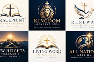 design a professional, divine, spiritual, religious, faith, sacred god logo