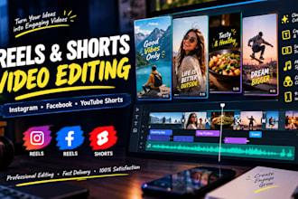 edit reels and youtube shorts