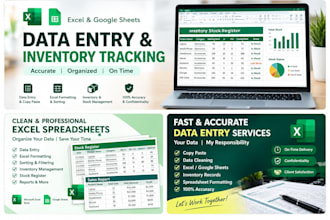 create an excel inventory management and stock tracking