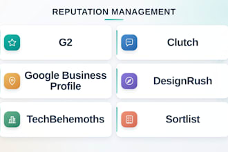clutch g2 reputation management goodfirms gmb sortlist profile