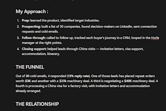 do b2b cold email outreach and lead generation