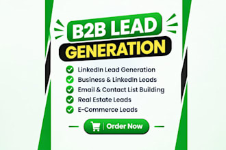 targeted b2b lead generation build a verified email list