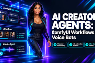 automate multilingual v transcribe bot comfyui n8n 11labs lora ai creator system