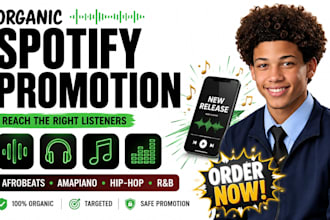 do organic germany, usa spotify promotion playlist pitching for your new release