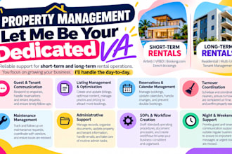 support your property management operations