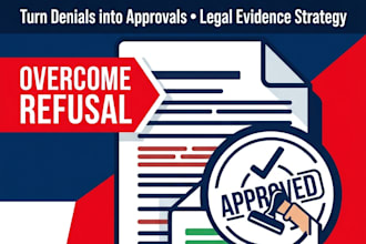 review visa refusal documents and organise rfe evidence