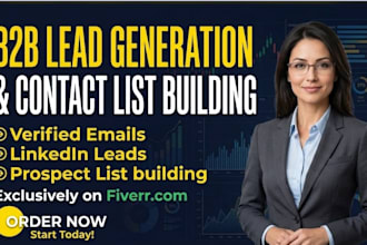 do targeted b2b lead generation, email list, data enrichment, prospect listing