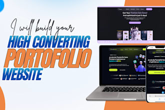 build a portfolio website on systeme io for freelancers and coaches