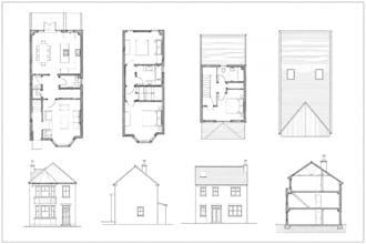 do uk building regulation planning permission drawing and structural calculation