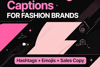 write fashion captions for instagram sell