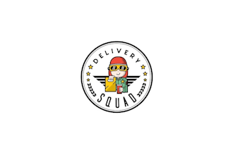design powerful delivery service logo