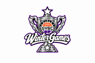 design awesome attractive trophy logo with unlimited revision