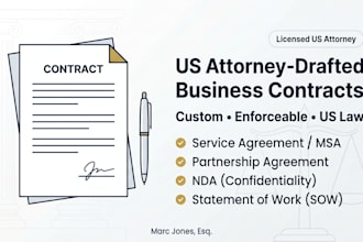 draft an enforceable statement of work sow for your project