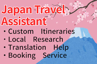 be your japan travel assistant