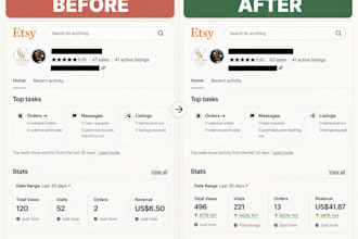 etsy listing SEO for digital products titles and tags