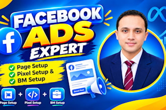 setup and manage facebook meta ads campaign