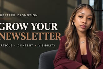 promote substack newsletter, substance newsletter campaign and article 4 audienc