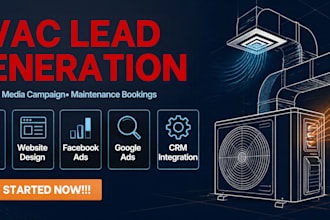 hvac leads, hvac facebook ads, video ads, google ads