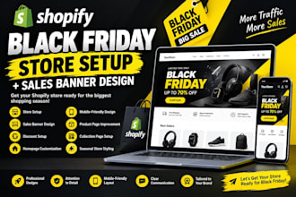 optimize your shopify store for black friday and cyber monday sales
