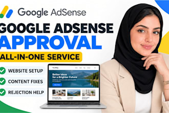 build a website for google adsense approval